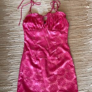 Beautiful pink summer dress